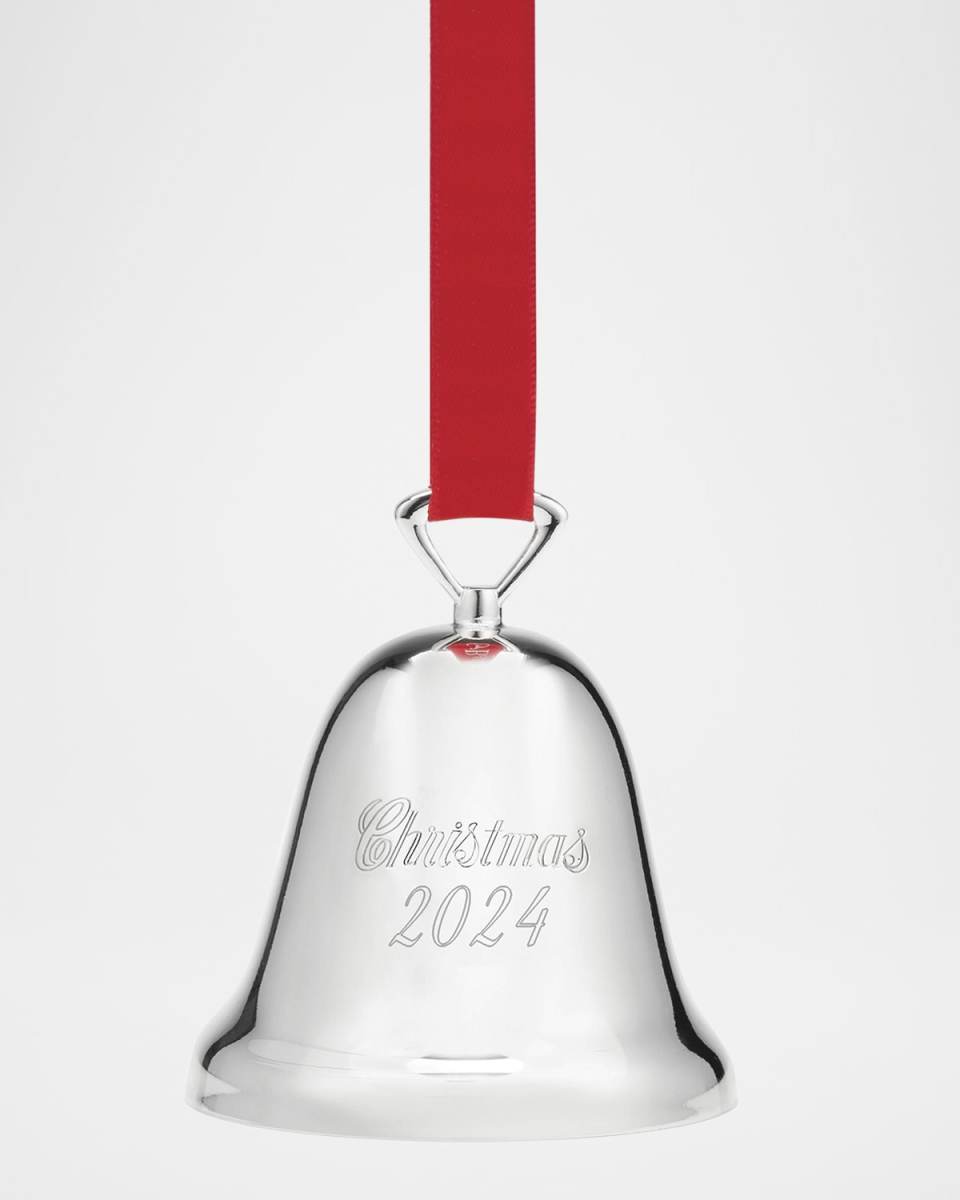 2024 Annual Silver-Plated Christmas Bell